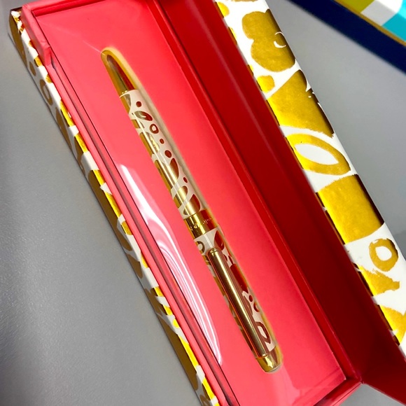 Kate Spade Always Flowers Ballpoint Ink Pen, new in box - Picture 1 of 3
